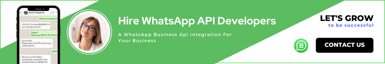 Hire WhatsApp API Developer