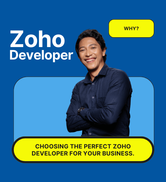 Why Zoho Developer from us